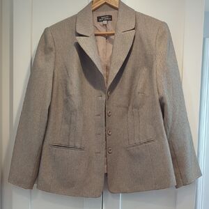 Giorgio Sant' Angelo Tan Women's Blazer